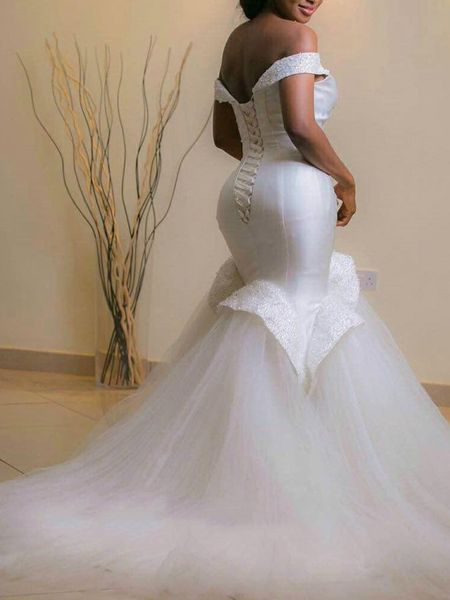 2021 modest new princess off shoulder beading es african bridal gowns wedding plus size vestidos de noiva 0urm, White
2021 modest new princess off shoulder beading es african bridal gowns wedding plus size vestidos de noiva 0urm, White