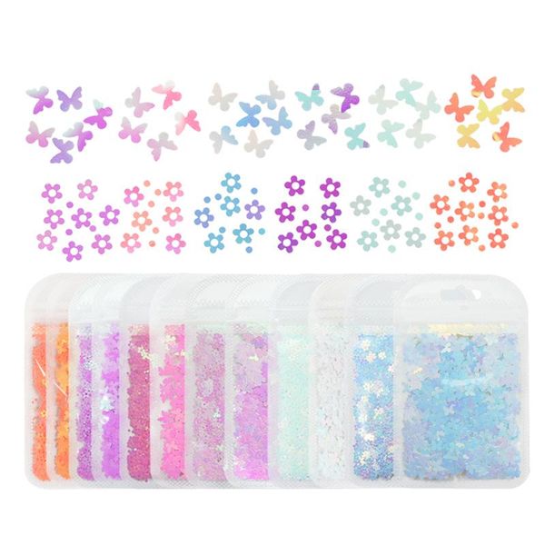 nail art decorations 2 bags mixed butterfly glitter flakes plum flower sequins for design gel polish manicure accessories, Silver;gold
nail art decorations 2 bags mixed butterfly glitter flakes plum flower sequins for design gel polish manicure accessories, Silver;gold