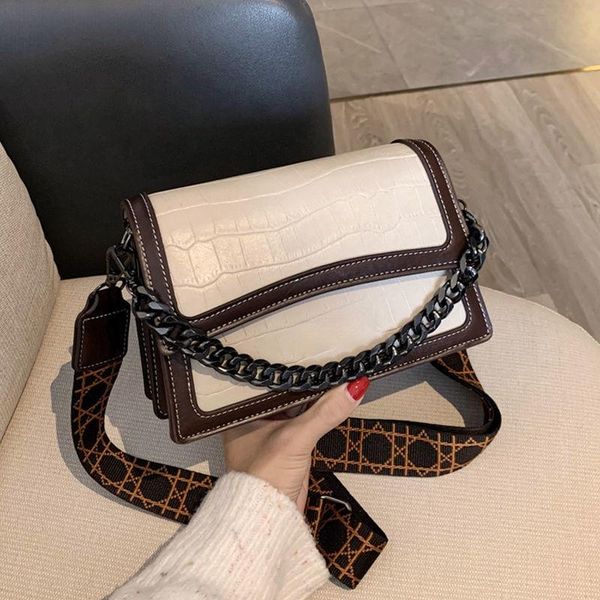 shoulder bags clash color lady bag 2021 fashion korean version vintage all-match chain one-shoulder handbag slung over a woman
shoulder bags clash color lady bag 2021 fashion korean version vintage all-match chain one-shoulder handbag slung over a woman