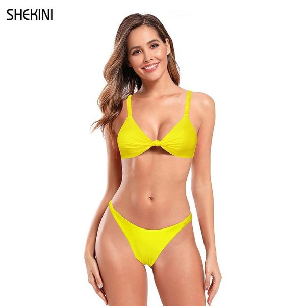 one-piece suits shekini women's tie knot front bikini low waisted elastic ruched swiming bottom two piece swimsuits solid beach swimwea
one-piece suits shekini women's tie knot front bikini low waisted elastic ruched swiming bottom two piece swimsuits solid beach swimwea