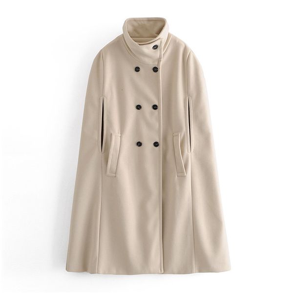 2021 new winter fashion women cloak coats solid streetwear faux blends fleece overcoat stand collar trench casual jackets cape gn00, Tan;black
2021 new winter fashion women cloak coats solid streetwear faux blends fleece overcoat stand collar trench casual jackets cape gn00, Tan;black