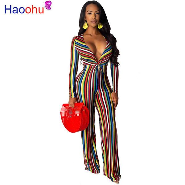 women's jumpsuits & rompers haoohu colorful striped summer jumpsuit women deep v neck long sleeve wide pants elegant pleat overallls fo, Black;white
women's jumpsuits & rompers haoohu colorful striped summer jumpsuit women deep v neck long sleeve wide pants elegant pleat overallls fo, Black;white