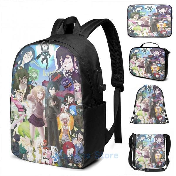 backpack funny graphic print danganronpa v3 usb charge men school bags women bag travel laptop
backpack funny graphic print danganronpa v3 usb charge men school bags women bag travel laptop