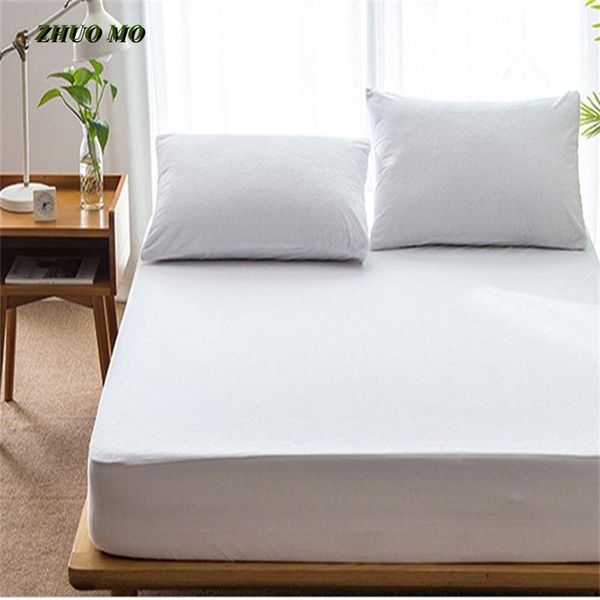 sheets & sets waterproof bed fitted sheet cotton terry fabric breathable with elastic white mattress cover
sheets & sets waterproof bed fitted sheet cotton terry fabric breathable with elastic white mattress cover
