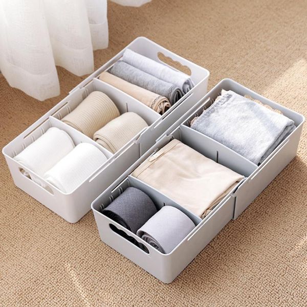 storage drawers 3 grids pull type wardrobe box basket organizer women men socks bra underwear plastic container
storage drawers 3 grids pull type wardrobe box basket organizer women men socks bra underwear plastic container