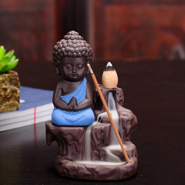fragrance lamps home decor the little monk censer yixing creative backflow stick incense burner furnishing office decoration+ 10 cones
fragrance lamps home decor the little monk censer yixing creative backflow stick incense burner furnishing office decoration+ 10 cones
