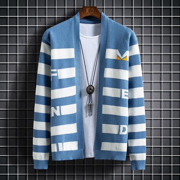 men's sweaters stripe contrast mens sweter de hombre 2021 fashion cardigan stand collar sweater vetement homme men clothing, White;black
men's sweaters stripe contrast mens sweter de hombre 2021 fashion cardigan stand collar sweater vetement homme men clothing, White;black