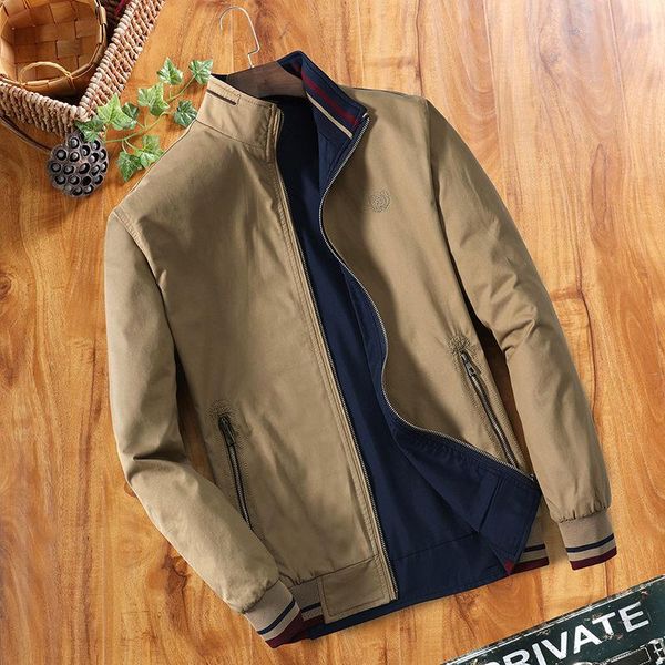 men's jackets double age season in middle-aged men jacket collar cotton leisure thin coat, Black;brown
men's jackets double age season in middle-aged men jacket collar cotton leisure thin coat, Black;brown