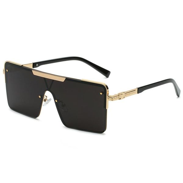sunglasses 2021 style fashion european and american trend big box one-piece metal printing temple glasses, White;black
sunglasses 2021 style fashion european and american trend big box one-piece metal printing temple glasses, White;black
