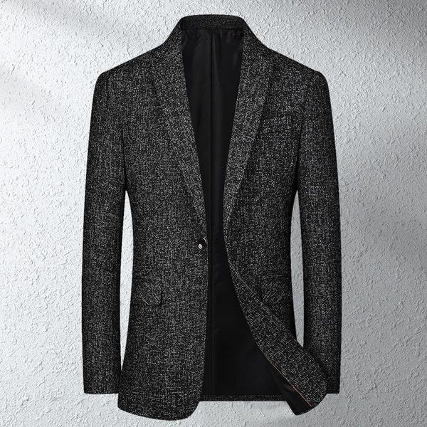 men's suits & blazers casual suit spring and autumn style middle-aged young korean fashion single western coat, White;black
men's suits & blazers casual suit spring and autumn style middle-aged young korean fashion single western coat, White;black