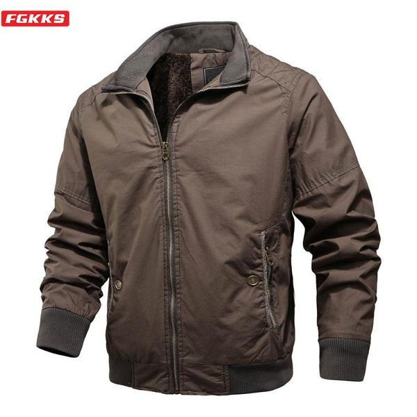 men's jackets fgkks fashion men autumn winter solid color wild jacket male casual trend comfortable brand, Black;brown
men's jackets fgkks fashion men autumn winter solid color wild jacket male casual trend comfortable brand, Black;brown