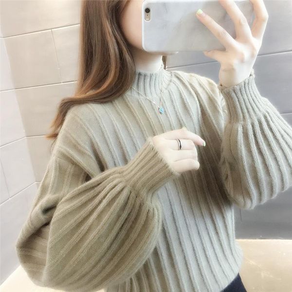 turtleneck thick winter sweater women pullover girls loose autumn female knitted outerwear sweaters warm oversize cashmere, White;black
turtleneck thick winter sweater women pullover girls loose autumn female knitted outerwear sweaters warm oversize cashmere, White;black
