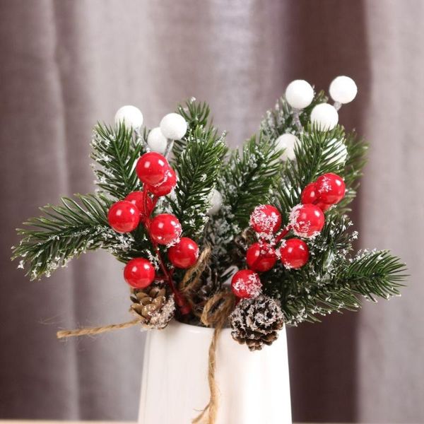 decorative flowers & wreaths frost diy bouquet pine branch holly flower xmas christmas decoration berry artificial cone
decorative flowers & wreaths frost diy bouquet pine branch holly flower xmas christmas decoration berry artificial cone