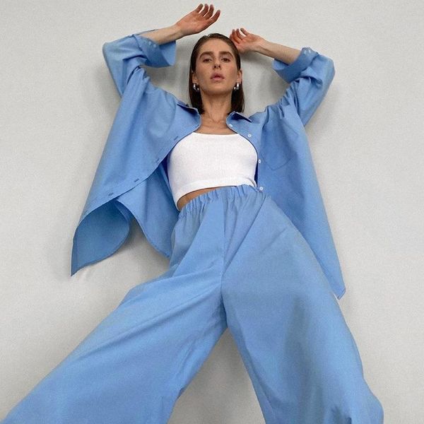 women's two piece pants woman autumn summer suit long sleeve blue office lady casual coat windshirt trousers women highstreet, White
women's two piece pants woman autumn summer suit long sleeve blue office lady casual coat windshirt trousers women highstreet, White