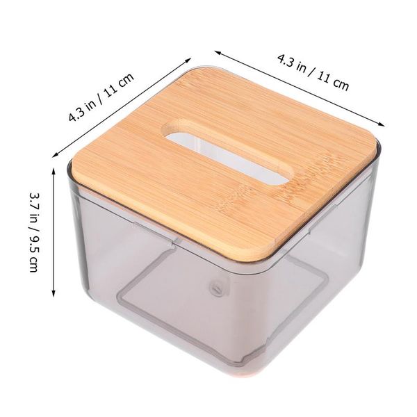 tissue boxes & napkins 1pc box bamboo lid plastic paper handkerchief napkin facial 11x11x9.5cm
tissue boxes & napkins 1pc box bamboo lid plastic paper handkerchief napkin facial 11x11x9.5cm