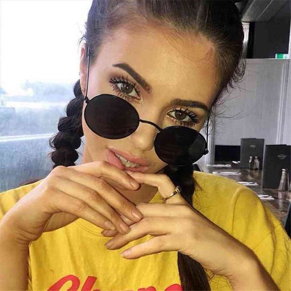sunglasses vintage retro oval sunglasses ellipse metal frame glasses trendy fashion shades okulary przeciwsloneczne damskie, White;black
sunglasses vintage retro oval sunglasses ellipse metal frame glasses trendy fashion shades okulary przeciwsloneczne damskie, White;black