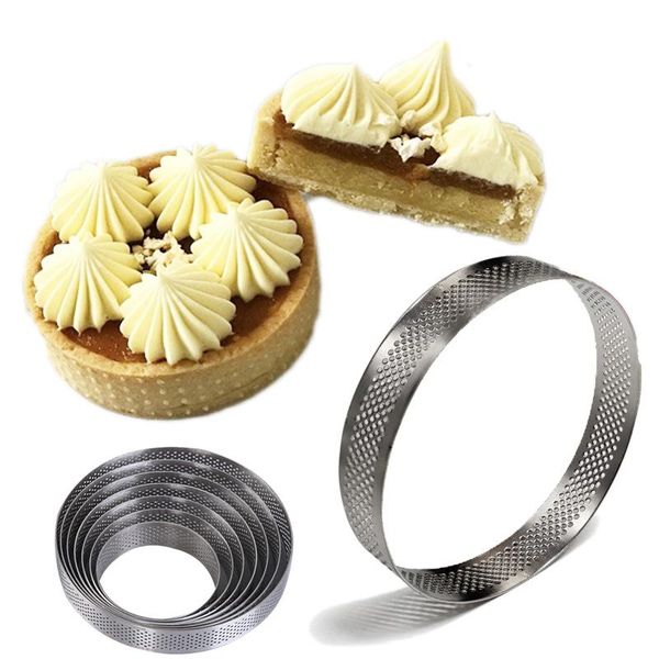 baking moulds 60/80mm mini tart ring stainless steel tartlet mold small circle cutter pie heat-resistant perforated cake mousse molds 4/8
baking moulds 60/80mm mini tart ring stainless steel tartlet mold small circle cutter pie heat-resistant perforated cake mousse molds 4/8