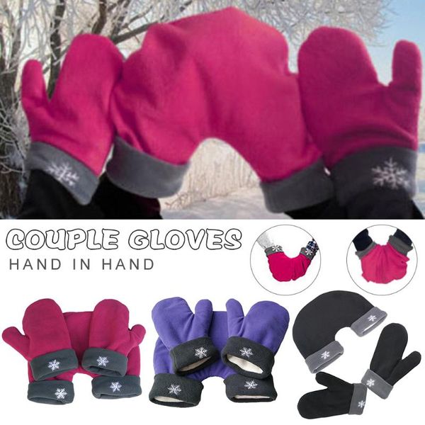disposable gloves couple three-piece set connected polars fleece thick christmas sharing for couples drop
disposable gloves couple three-piece set connected polars fleece thick christmas sharing for couples drop