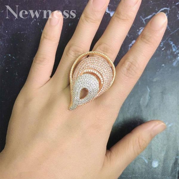 cluster rings ness luxury dubai 3 tone copper engagement naija bridal for women wedding gift jewelry, Golden;silver
cluster rings ness luxury dubai 3 tone copper engagement naija bridal for women wedding gift jewelry, Golden;silver