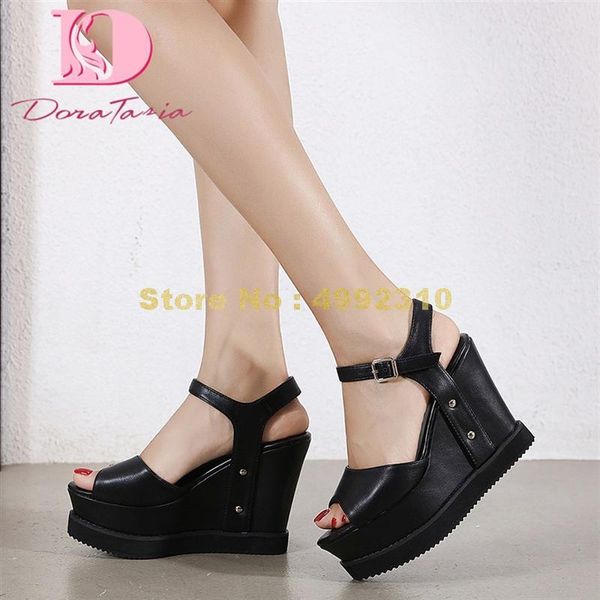 sandals 36-41 fashion female summer platform wedges high heels women punk street mature shoes, Black
sandals 36-41 fashion female summer platform wedges high heels women punk street mature shoes, Black