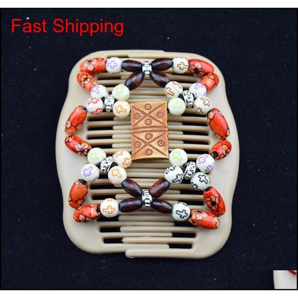 women wooden beads hair clips mixed different styles wood magic fashion double row accessor qylarf bdefashion, Silver
women wooden beads hair clips mixed different styles wood magic fashion double row accessor qylarf bdefashion, Silver