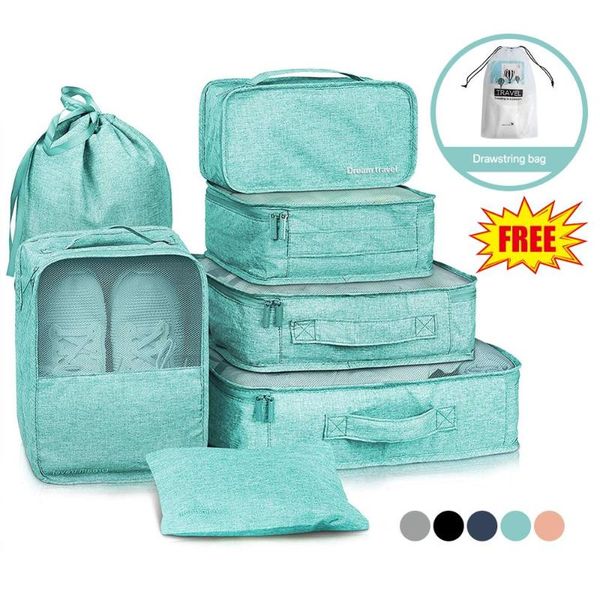 storage bags 6/7pcs waterproof portable nylon oxford pouch travel clothes luggage organizer packing cube
storage bags 6/7pcs waterproof portable nylon oxford pouch travel clothes luggage organizer packing cube