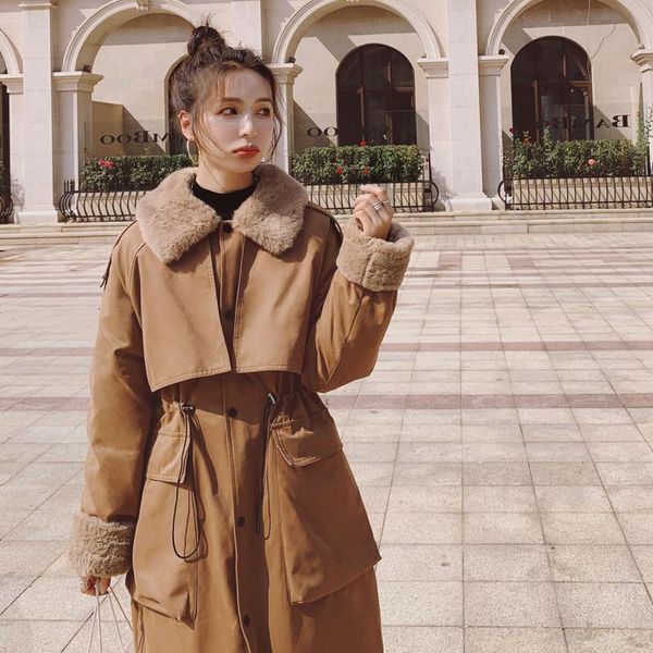 women's down & parkas winter clothes women warm thicken jackets for ladies long korean style famale elegant clothing manteau femme sqq2, Black
women's down & parkas winter clothes women warm thicken jackets for ladies long korean style famale elegant clothing manteau femme sqq2, Black