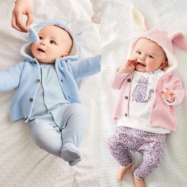 pullover 0-24m born baby girl winter clothes boy knitted sweaters cute easter ear hooded cardigans coat outerwear warm, Blue
pullover 0-24m born baby girl winter clothes boy knitted sweaters cute easter ear hooded cardigans coat outerwear warm, Blue
