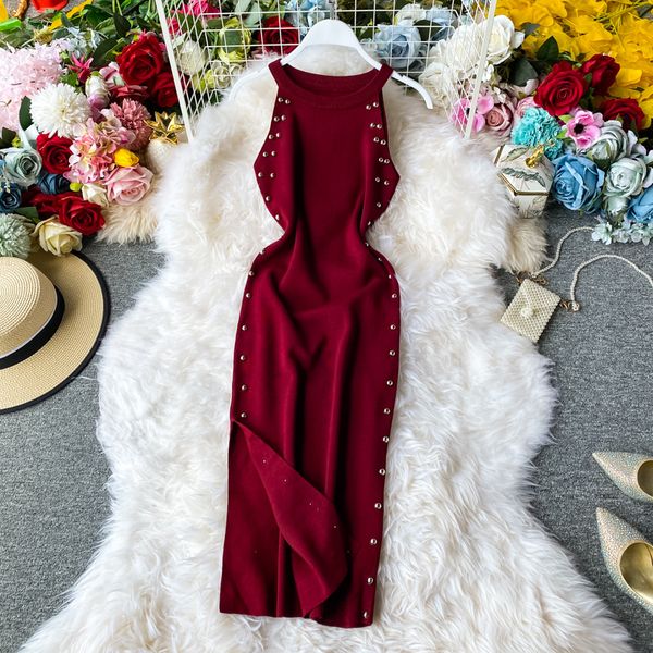 2021 new summer halter sleeveless knitted sequined patchwork slim midi es elegant party night vestidos pp460 vq4w, Black;gray
2021 new summer halter sleeveless knitted sequined patchwork slim midi es elegant party night vestidos pp460 vq4w, Black;gray