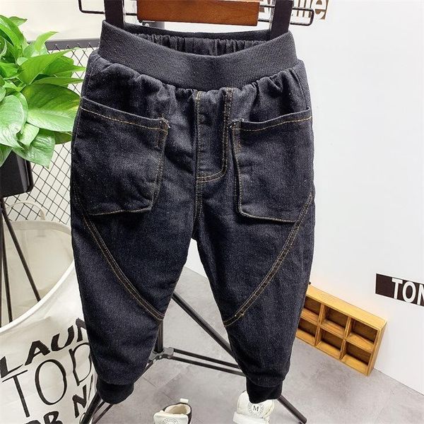 jeans 2021 kids boys thickening autumn and winter pants denim clothing children baby boy cowboy long trousers as27, Blue
jeans 2021 kids boys thickening autumn and winter pants denim clothing children baby boy cowboy long trousers as27, Blue
