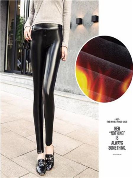 yoga outfits winter warm legging black leather pants high waist casual solid faux leggings, White;red
yoga outfits winter warm legging black leather pants high waist casual solid faux leggings, White;red