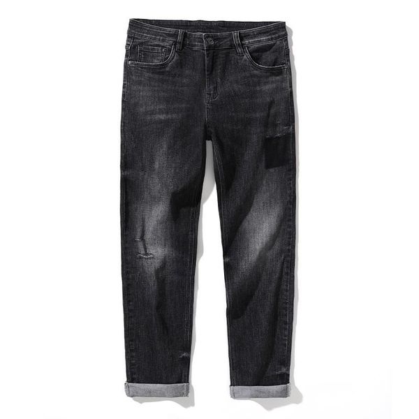 men's jeans 2021 fashion 98% cotton sweatpants pants casual summer autumn male ripped skinny trousers slim bike, Blue
men's jeans 2021 fashion 98% cotton sweatpants pants casual summer autumn male ripped skinny trousers slim bike, Blue