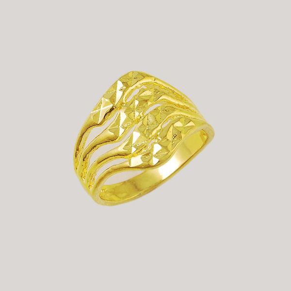 wedding rings pure gold color wave shape for women fashion jewelry, Slivery;golden 
wedding rings pure gold color wave shape for women fashion jewelry, Slivery;golden