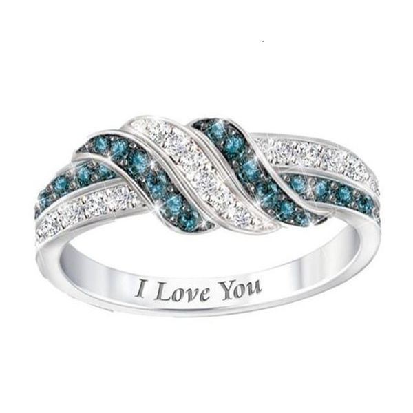 love ring fashion two color crystal letter i love you for women elegant wedding engagement statement valentine's day gift, Slivery;golden
love ring fashion two color crystal letter i love you for women elegant wedding engagement statement valentine's day gift, Slivery;golden