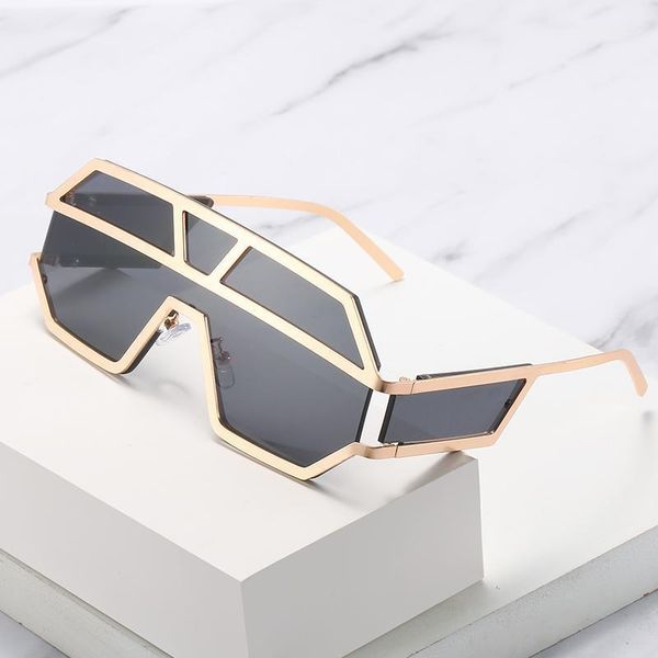 sunglasses 2021 oversized square modern men women big frame one piece lens sun glasses gradient driving eyewear, White;black
sunglasses 2021 oversized square modern men women big frame one piece lens sun glasses gradient driving eyewear, White;black