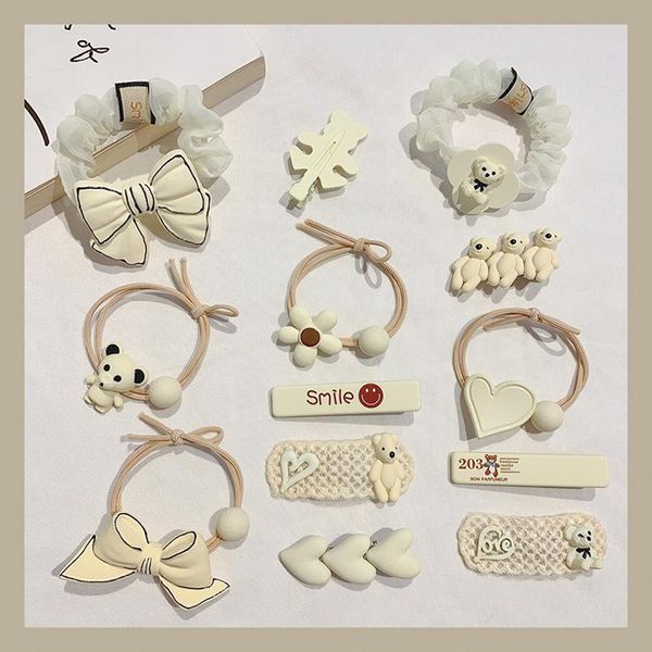hair accessories 2pcs cute cartoon bear bow hairpins baby headwear beige colors for kids girl ponytail holder hairgrips gift, Slivery;white
hair accessories 2pcs cute cartoon bear bow hairpins baby headwear beige colors for kids girl ponytail holder hairgrips gift, Slivery;white