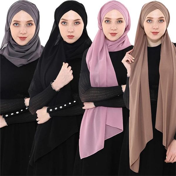 scarves muslim chiffon hijab scarf shawl long women solid color foulard femme bubble cross, Blue;gray
scarves muslim chiffon hijab scarf shawl long women solid color foulard femme bubble cross, Blue;gray