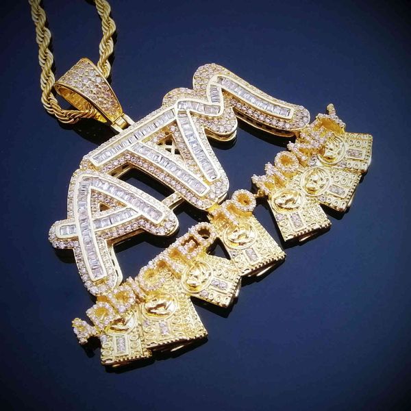 iced out letters atm addicted to money pendant necklaces 2 colors aaa zircon men's hip hop jewelry gifts x0509, Black
iced out letters atm addicted to money pendant necklaces 2 colors aaa zircon men's hip hop jewelry gifts x0509, Black