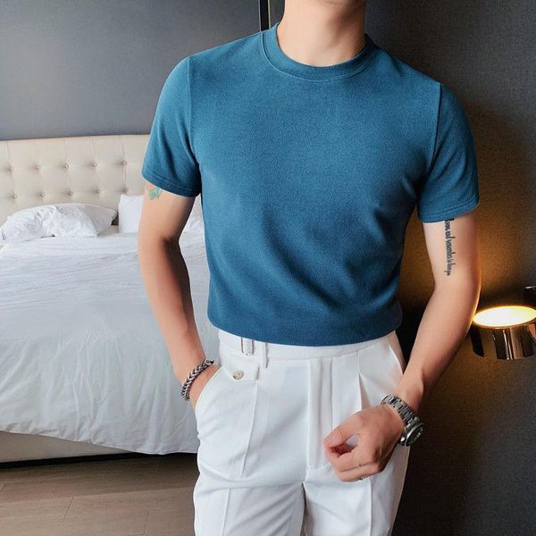 men's t-shirts 2021 autumn t shirt men short sleeve slim fit casual t-shirt solid color o-neck tees streetwear undershirt tee homme, White;black
men's t-shirts 2021 autumn t shirt men short sleeve slim fit casual t-shirt solid color o-neck tees streetwear undershirt tee homme, White;black
