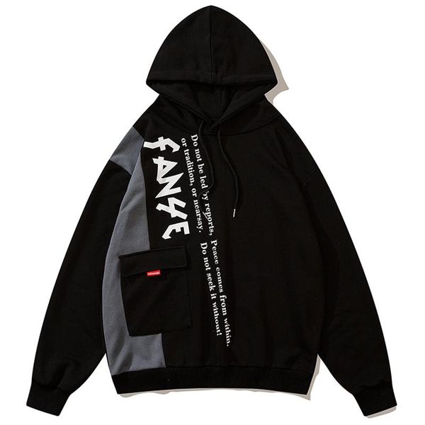 men's hoodies & sweatshirts mens autumn oversize hoodie cotton loose patchwork pocket letter printed sweatshirt male black hoode
men's hoodies & sweatshirts mens autumn oversize hoodie cotton loose patchwork pocket letter printed sweatshirt male black hoode