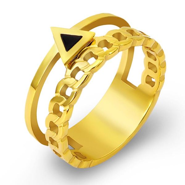 wedding rings fashion geometry triangle bridal sets ring stainless steel gold color chain link for women men couple personality jewelry, Slivery;golden
wedding rings fashion geometry triangle bridal sets ring stainless steel gold color chain link for women men couple personality jewelry, Slivery;golden