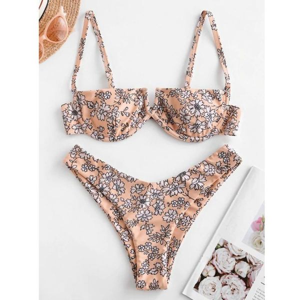 women's swimwear micro bikini set 2021 push up swimsuit female floral print bikinis underwire women two piece bathing suit, White;black
women's swimwear micro bikini set 2021 push up swimsuit female floral print bikinis underwire women two piece bathing suit, White;black
