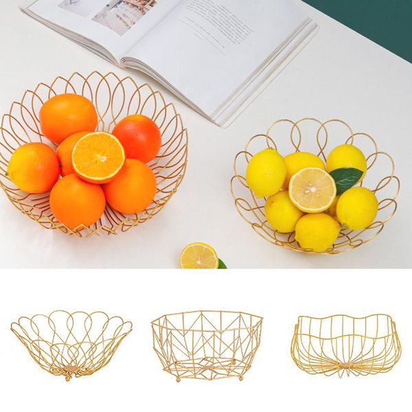 storage baskets fruit basket bowl decorative metal wire organizer with simple modern art design for bread kitchen table dc120
storage baskets fruit basket bowl decorative metal wire organizer with simple modern art design for bread kitchen table dc120