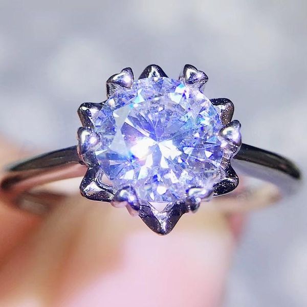 cluster rings per jewelry moissanite ring round finger simple 1ct gemstone 925 sterling silver fine q2041714, Golden;silver
cluster rings per jewelry moissanite ring round finger simple 1ct gemstone 925 sterling silver fine q2041714, Golden;silver