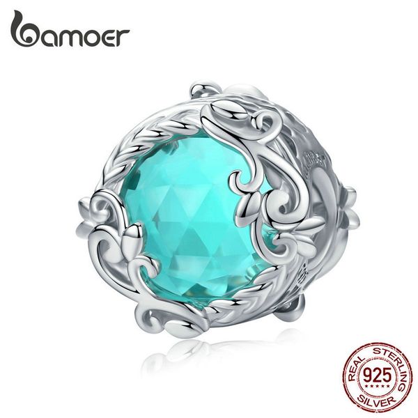bamoer winding blue round beads for women jewelry making blue glass crystal charm fit silver 925 jewelry bracelet bsc105 q0531, Black
bamoer winding blue round beads for women jewelry making blue glass crystal charm fit silver 925 jewelry bracelet bsc105 q0531, Black