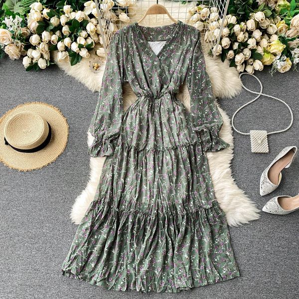 2021 spring autumn green/blue/beige/black flower printed draped midi women elegant v-neck flare long sleeve casual vestidos hm4z, Black;gray
2021 spring autumn green/blue/beige/black flower printed draped midi women elegant v-neck flare long sleeve casual vestidos hm4z, Black;gray