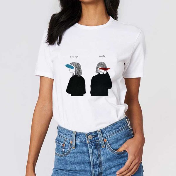 women's t-shirt adolescent girl printed fashion harajuku tshirt summer white round neck women tee shirt ropa mujer streetwear hipster
women's t-shirt adolescent girl printed fashion harajuku tshirt summer white round neck women tee shirt ropa mujer streetwear hipster