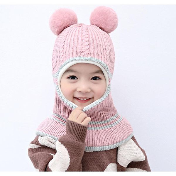 caps & hats thick knitted winter for kids 2-5years children balaclava style fleece lining girl pom beanie pink yellow grey black beige
caps & hats thick knitted winter for kids 2-5years children balaclava style fleece lining girl pom beanie pink yellow grey black beige
