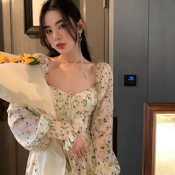 casual dresses floral midi dress women chiffon puff sleeve 2021 autumn elegant slim vintage v neck party long fall clothes, Black;gray
casual dresses floral midi dress women chiffon puff sleeve 2021 autumn elegant slim vintage v neck party long fall clothes, Black;gray