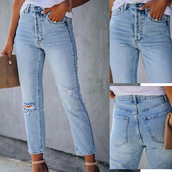women's jeans large size s-5xl korean loose straight-leg women four seasons denim high stretch cropped pants, Blue
women's jeans large size s-5xl korean loose straight-leg women four seasons denim high stretch cropped pants, Blue